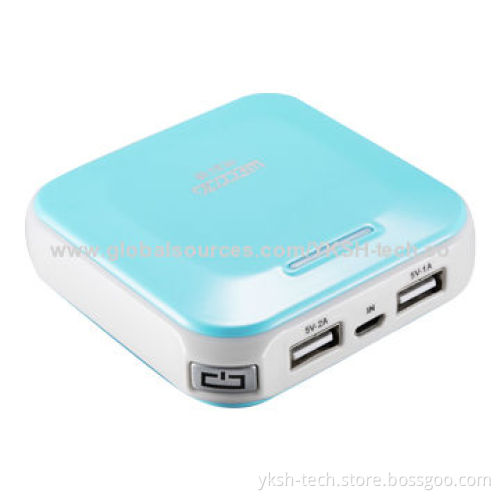 7,800mAh Power Bank, Used for Charging Cellphones, Fashionable Design